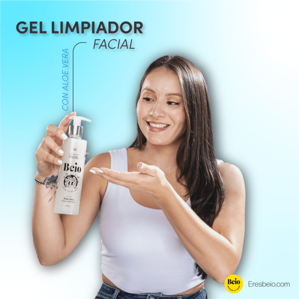 Gel limpiador facial