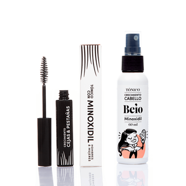 kit crecimiento cabello, cejas y pestañas